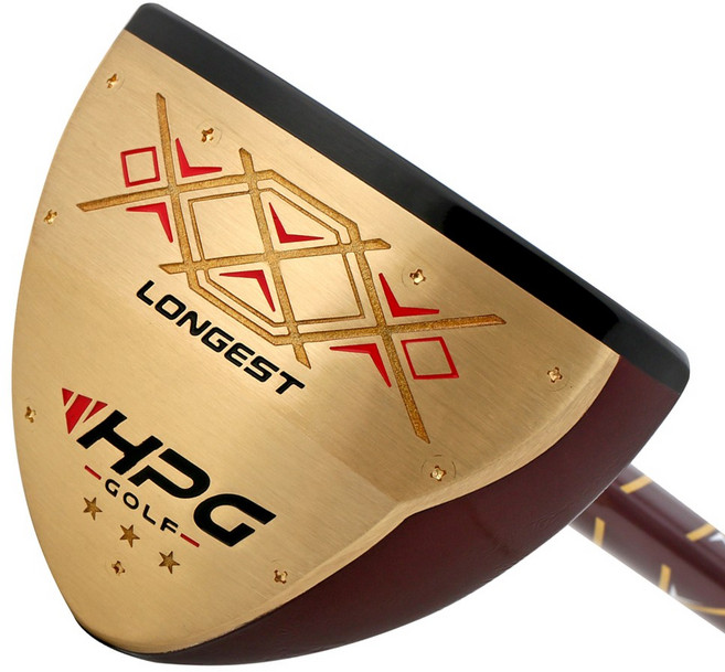 HPG 프리미엄 파크골프채 LONGEST PC-L02 + 6종 풀세트 모자증정, 체리 레드, 남성용장갑 25