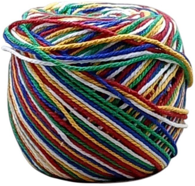 백련 오색실 (소) (중) (대) 오색끈 오색노리개, 1개, 오색실 소
