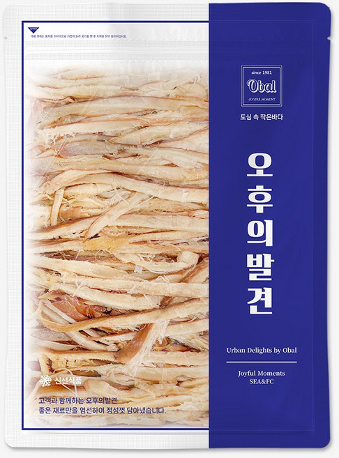 [오발] 바베큐오징어1kg, 1개, 1kg