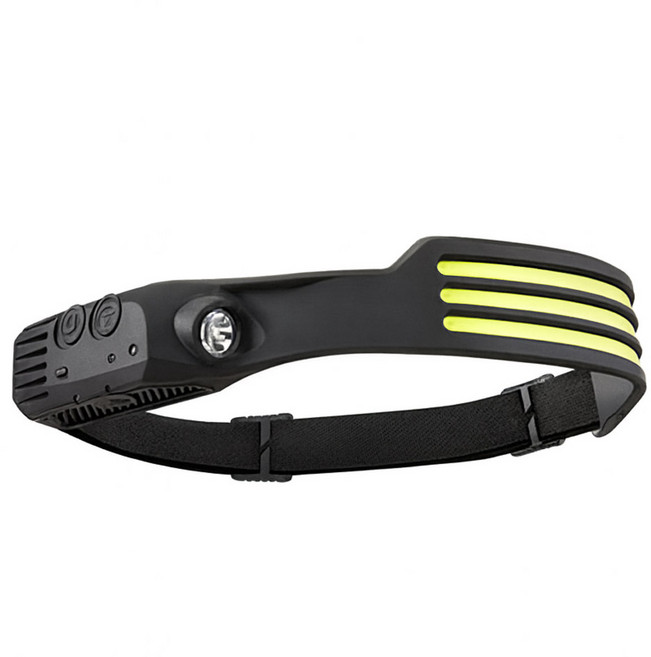 루미트론 LED COB 헤드렌턴 램프 C타입 충전 모션센서, 혼합색상, 1개