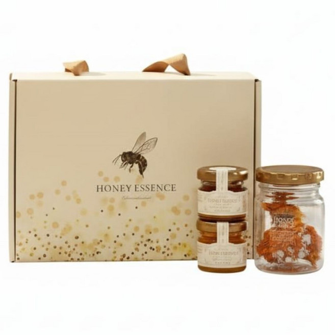 허니에센스 아카시아 잡화 벌꿀 메리골드 꽃차 티 선물세트 선생님선물, 1개, 메리골드꽃차+아카시아꿀+잡화꿀
