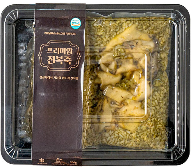 전복내장죽 전복죽 밀키트 200g 3팩, 3개