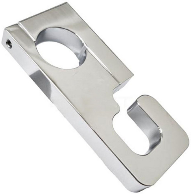 오토바이 봉지걸이 범용 헬맷걸이 다용도걸이 22mm 배달비닐 튜닝, 크롬, 1개