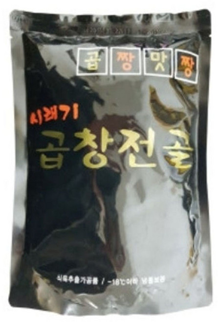 맘앤팩 시래기곱창전골, 3개, 1kg