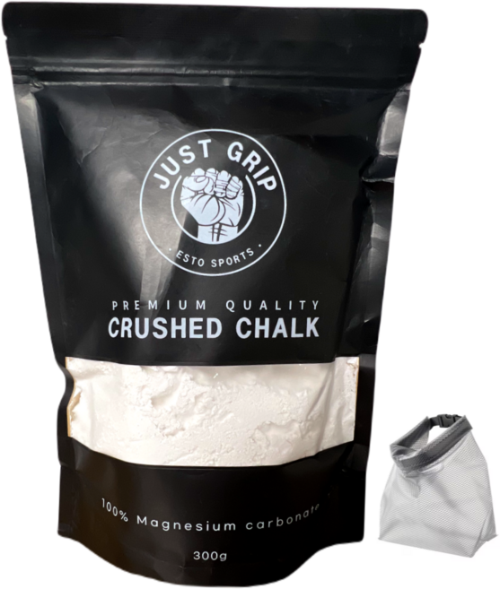 저스트그립 클라이밍 초크 Crused (덩어리+가루) 300g + 이케아 렌사래 초크가방 1개 증정