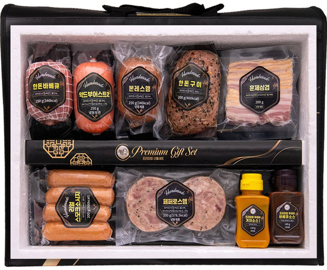 명절선물세트 추석 설 수제햄선물세트 햇살푸드 명작시리즈, [9]정성가득 수제햄 1호, 1세트