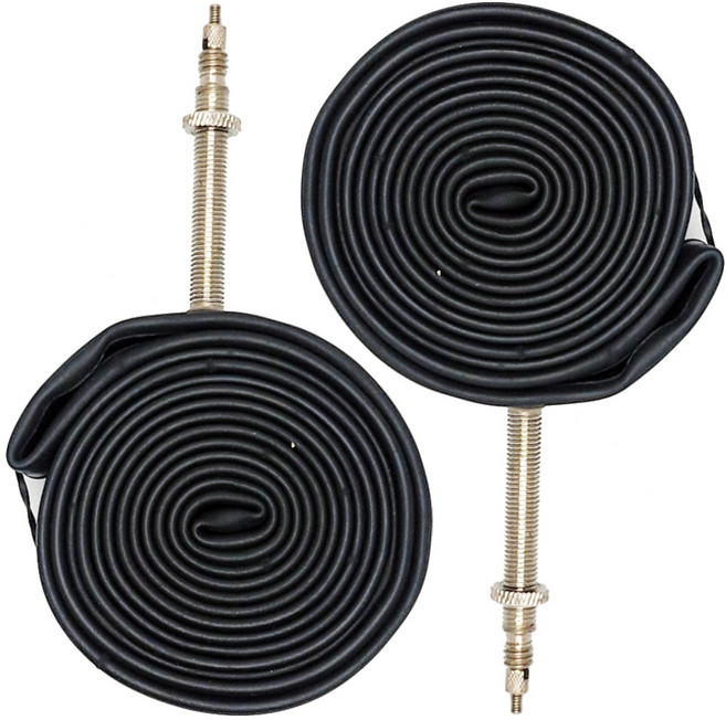 1+1 흥아 700x28c FV 40mm 로드 하이브리드 자전거 튜브 프레스타, 700x28c 프레스타 40mm, 2개