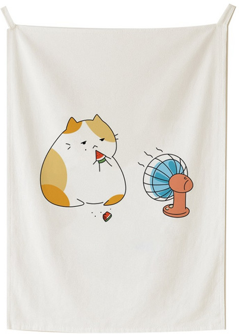 해피소드 페브릭 포스터, 시원하냥