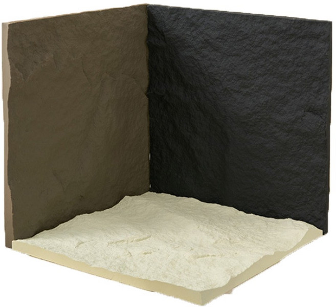 사진 촬영 3D 입체 배경 보드 셀프 스튜디오 배경지 인스타 감성 소품, 1개, 카키60x60cm