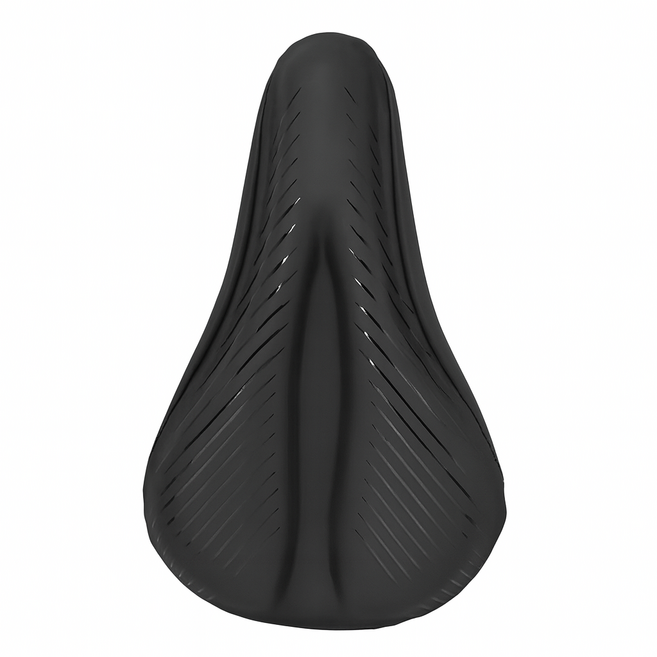 레크닷 방수 충격흡수 자전거 안장커버, 1개, 블랙