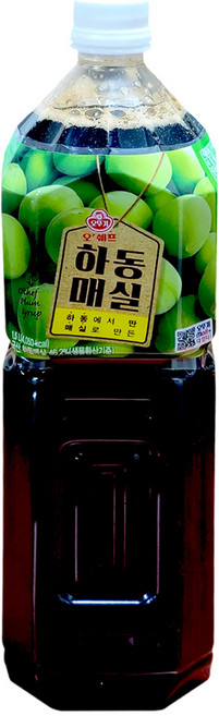 오뚜기 하동매실 1.5L, 6개
