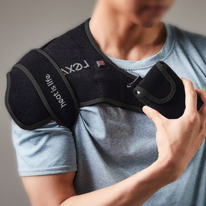 렉스웜 원적외선 무선 usb 어깨 무릎 전기 온열찜질기, 핫앤쿨(어깨/엘보/무릎)