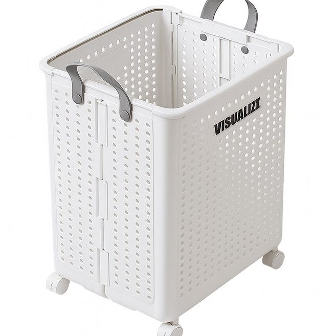 에이치앤아이 틈새 접이식 빨래바구니