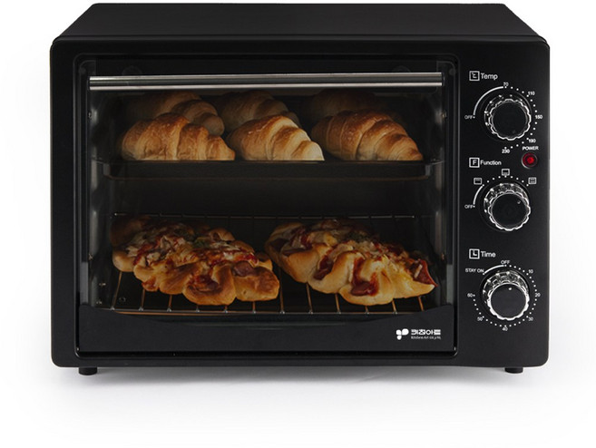 키친아트 20L 투명 강화유리도어 전기오븐