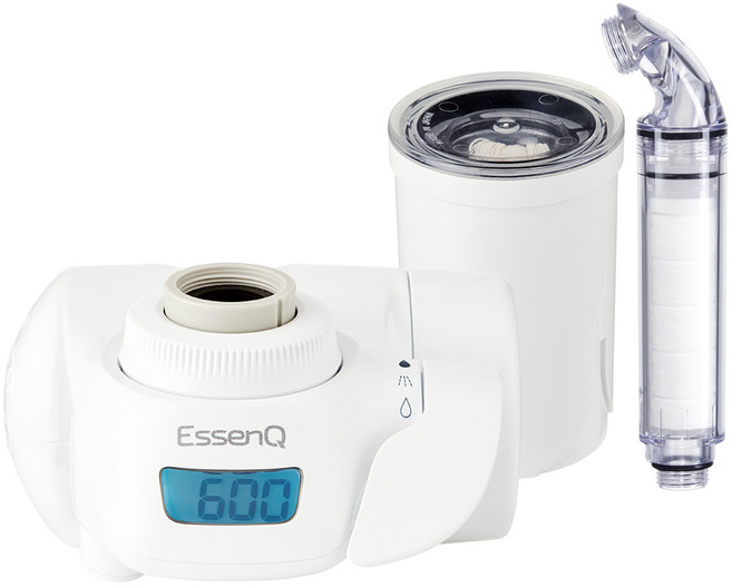 에센큐 디지털 직수형 주방 싱크대 수전연결 미니 정수기 핸디/코브라 실속 세트, 핸디형