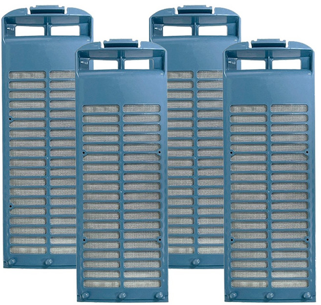 나오나 삼성 세탁기 거름망 매직 필터 통돌이 먼지 제거 망 호환, 4개, 1개입