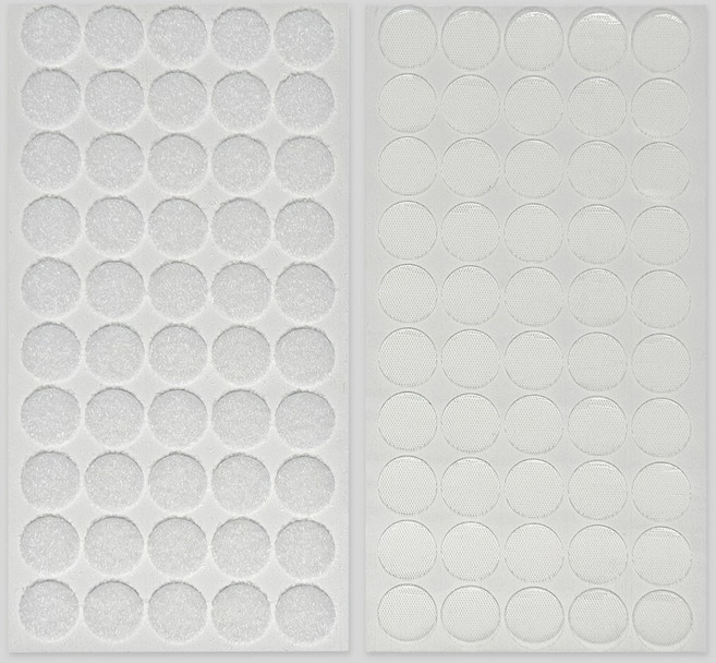 하우스키핀 원형 벨크로 스티커 찍찍이 테이프 2CM 100세트, 1개