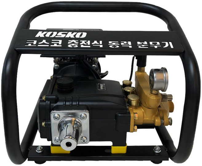 코스코 동력분무기 충전식 KOS-48V 고압 분사기 농약 살포기(배터리 충전기 포함), 1개