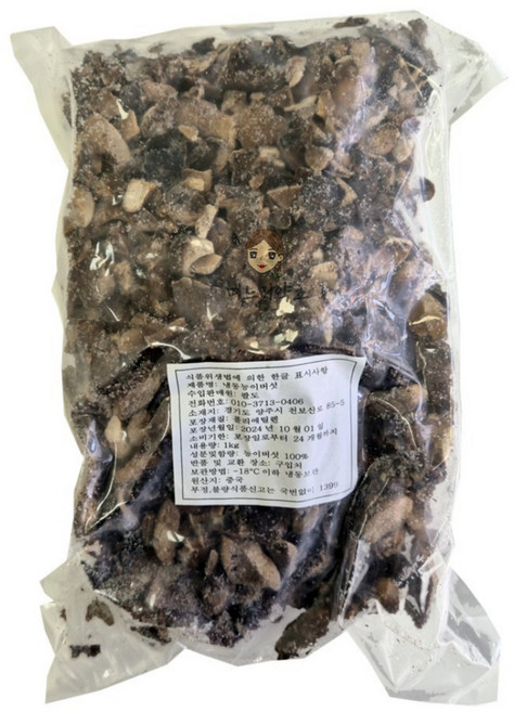 며느리약초 자연산 육수용 능이버섯 (건조 100g 냉동 1kg), 냉동1kg, 1개