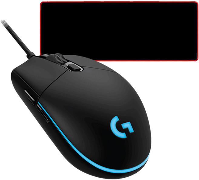 로지텍코리아 정품 로지텍G G102 2세대 Lightsync 게이밍 유선 마우스 PC방에디션+에이투비 마우스장패드 포함(판매자이름 에이투비 확인 후 구매요망), 블랙