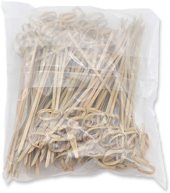 일회용 대나무 화꼬지 12cm 5봉 구성, 5개, 100개입