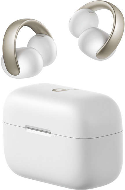 앤커 사운드코어 에어로클립 오픈형 블루투스이어폰, 화이트, A3388