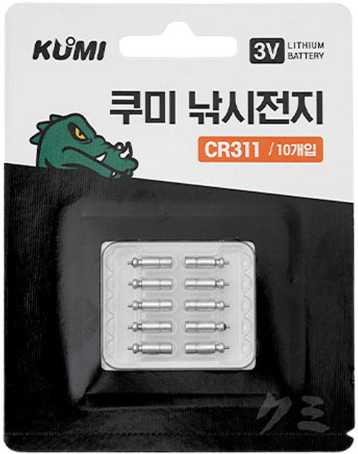 레저킹 낚시전지 CR311 10개입, 3세트