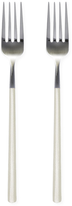 브리앙뜨 펄인러브 포크, 2개, 아이보리