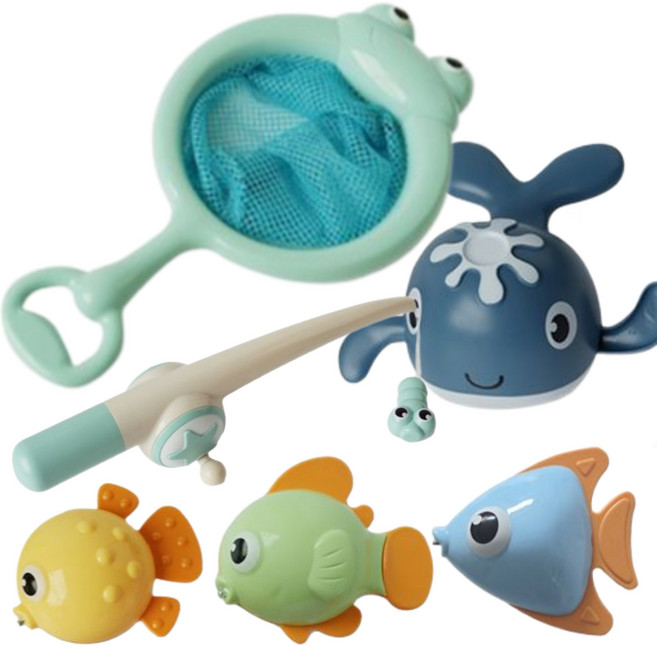 시오니프렌즈 낚시야놀자 자석 낚시놀이 세트, 혼합색상, 1개