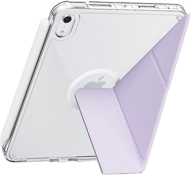 아이패드 미니 맥세이프 케이스 6 7 커버형 투명 TPU iPad mini 호환, iPad mini6/7 (8.3 인치), 그레이커버, 1개