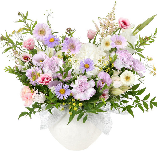 (오늘도착) 99플라워 풍성한 꽃바구니 "오늘도 맑음" ST-A2060 - 생일 기념일 결혼기념일 당일꽃배달 전국당일배송 생화, 1개