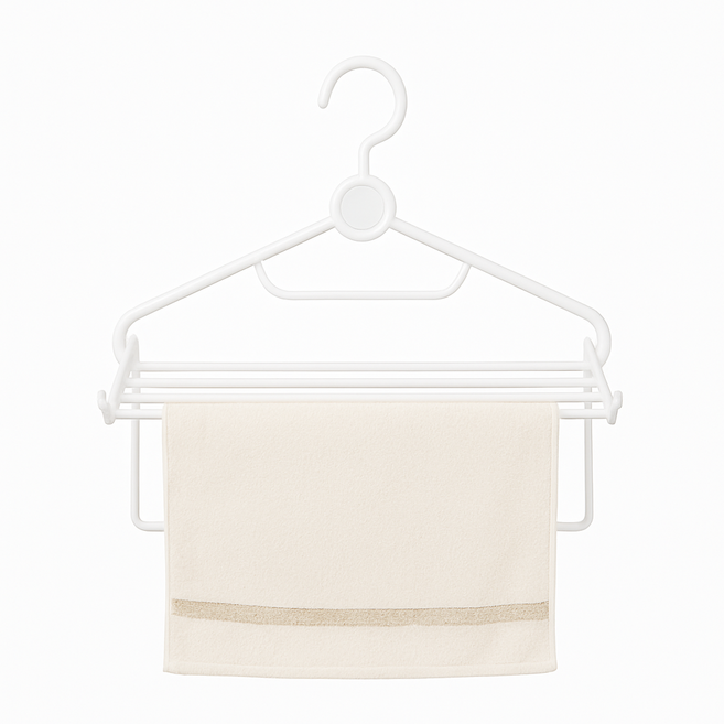 바운스샵 미니빨래건조대 원룸 싱글족 여행 속옷 아기옷 수건 자취생 접이식 빨래건조대, 1개