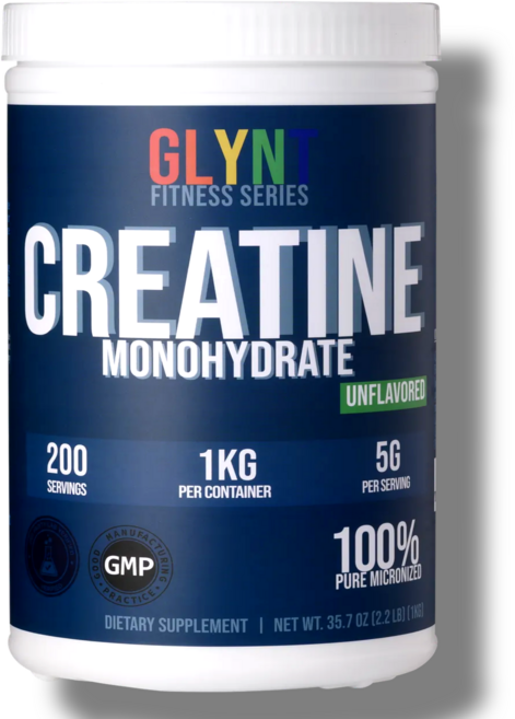 [본사직영 3일 직배송] 미분화 크레아틴 모노하이드레이트 from GLYNT Nutrition series, 1개, 1kg