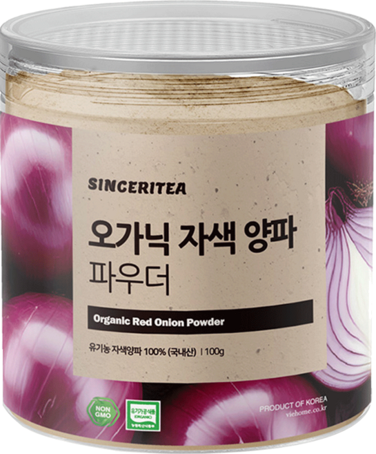 신서리티 오가닉 자색 양파 파우더 100g, 1개