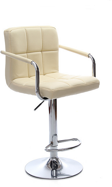 홈바의자 바 아일랜드식탁의자 320 팔걸이 바텐의자, 320팔걸이 베이지, 1개