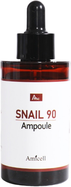 아미셀 스네일 뮤신 90 앰플 달팽이 미백 수분 에센스 영양 피부진정 탄력강화, 1개, 50g