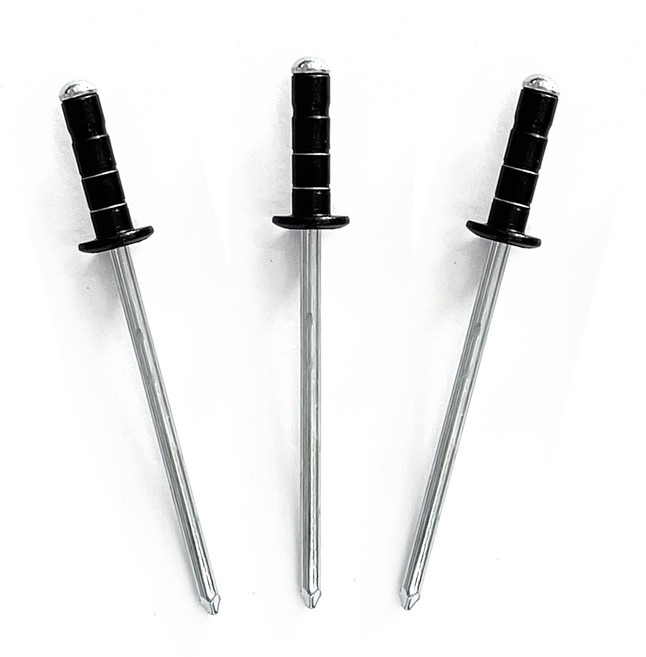 유진코 멀티 리베트 흑색 리벳 못 알루미늄 브라인드 봉지판매, 200개