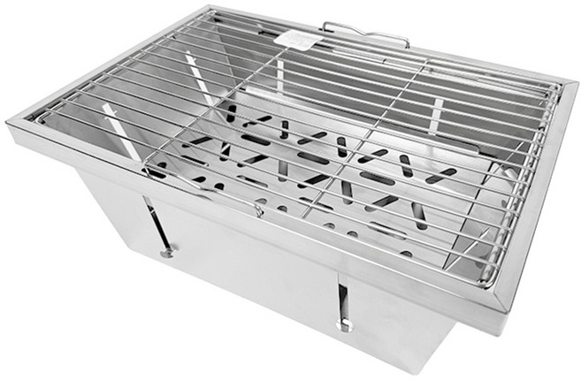 캠플리 접이식 IGT 화로대 숯불그릴, 1개