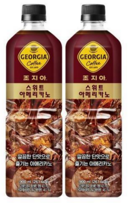 조지아 스위트 아메리카노, 900ml, 1개