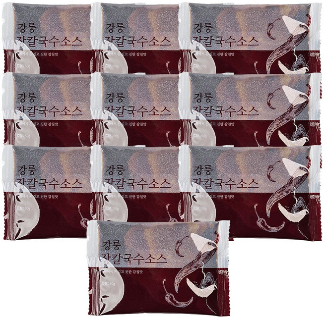 소소락 장칼국수소스 50g, 40개