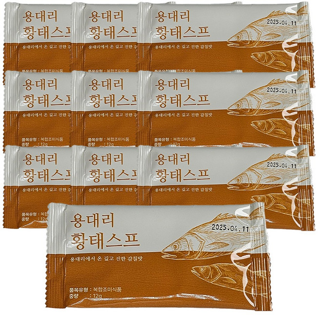 소소락 황태스프 12g, 30개