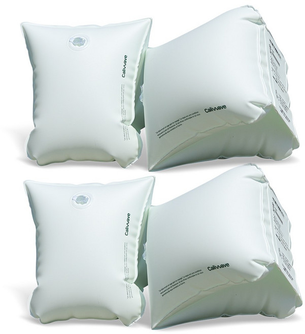 캘리웨이브 암튜브 1+1 팔튜브 암링 물놀이 튜브 성인팔튜브 성인암링 키즈암튜브 성인 남자 어린이 암튜브, 1세트, 로고 2P+로고 2P