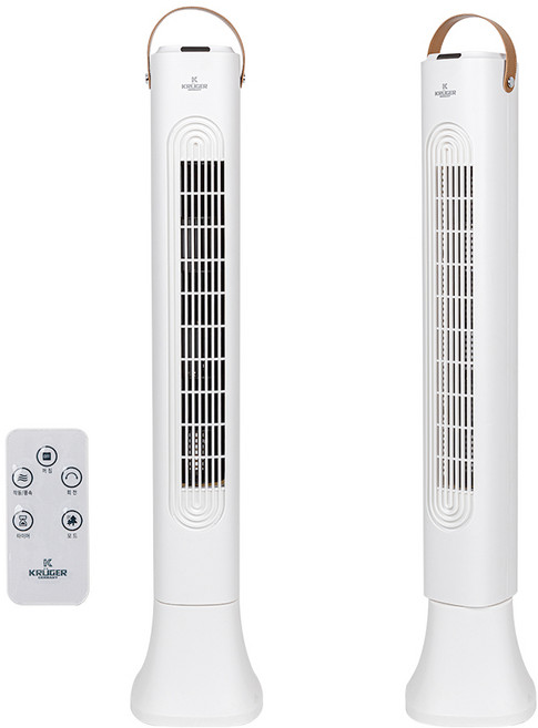 마니랩 프리미엄 타워형 날개없는 선풍기, 크루거 KRF-RTW925, 1개
