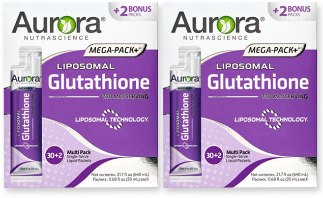 오로라 리포좀 글루타치온 750mg 고함량 액상, 2박스, 32회분