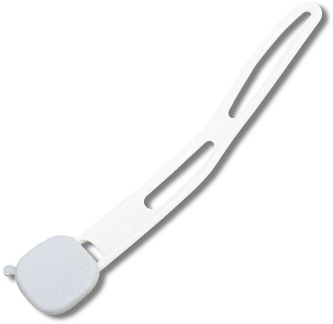 엠디크루 국산 DOWMI 등에 로션 바르기 도구 등 태닝오일 연고 약 바르는 바르미 도구, 1개, 아이보리