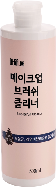 배가 메이크업 브러쉬 클리너 500ml, 1개