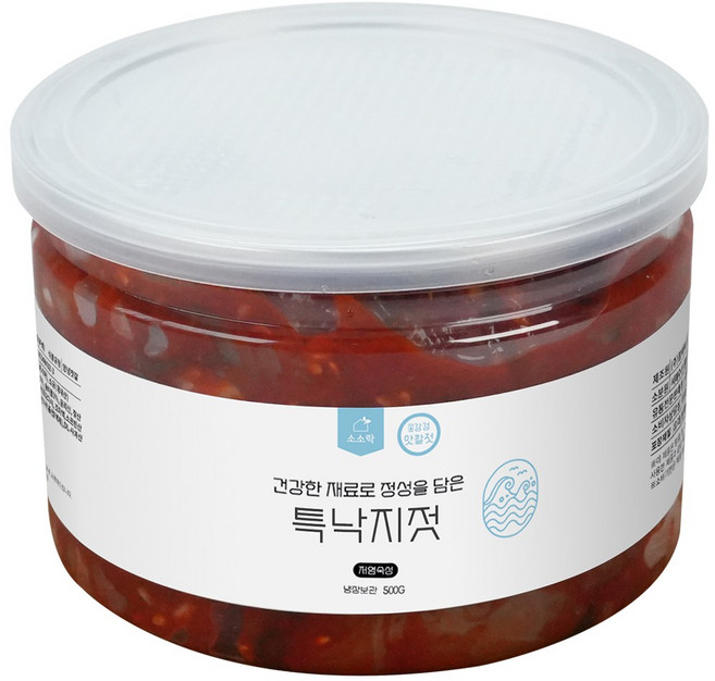 소소락 강경젓갈 특낙지젓 500g. 자연숙성, 500g, 1개