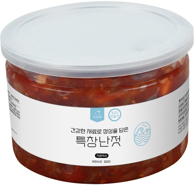 소소락 강경젓갈 특창난젓 500g. 자연숙성, 500g, 1개