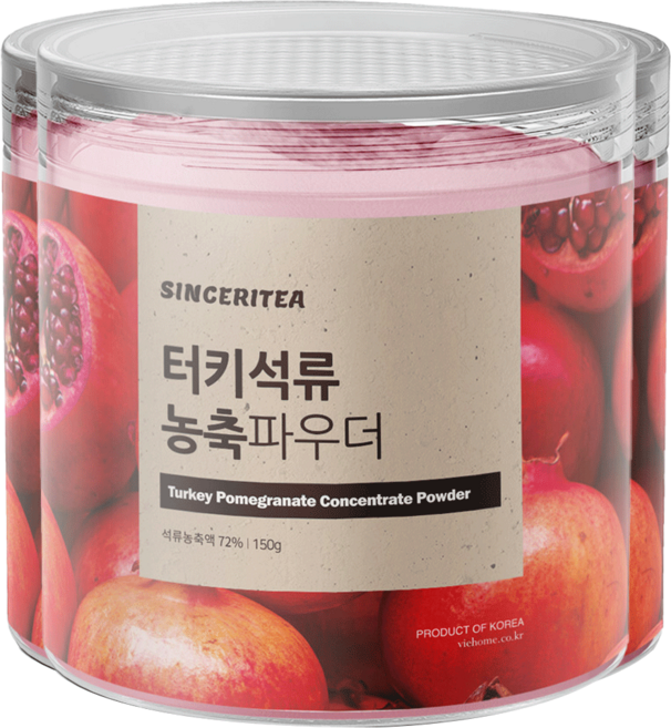 닥터비옴 터키 석류 분말 가루, 150g, 3개