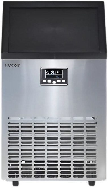 [휴고스] 대용량 50kg 스마트 제빙기 (급속제빙/셀프크리닝/타이머기능), 50kg 대용량 제빙기, 자가설치